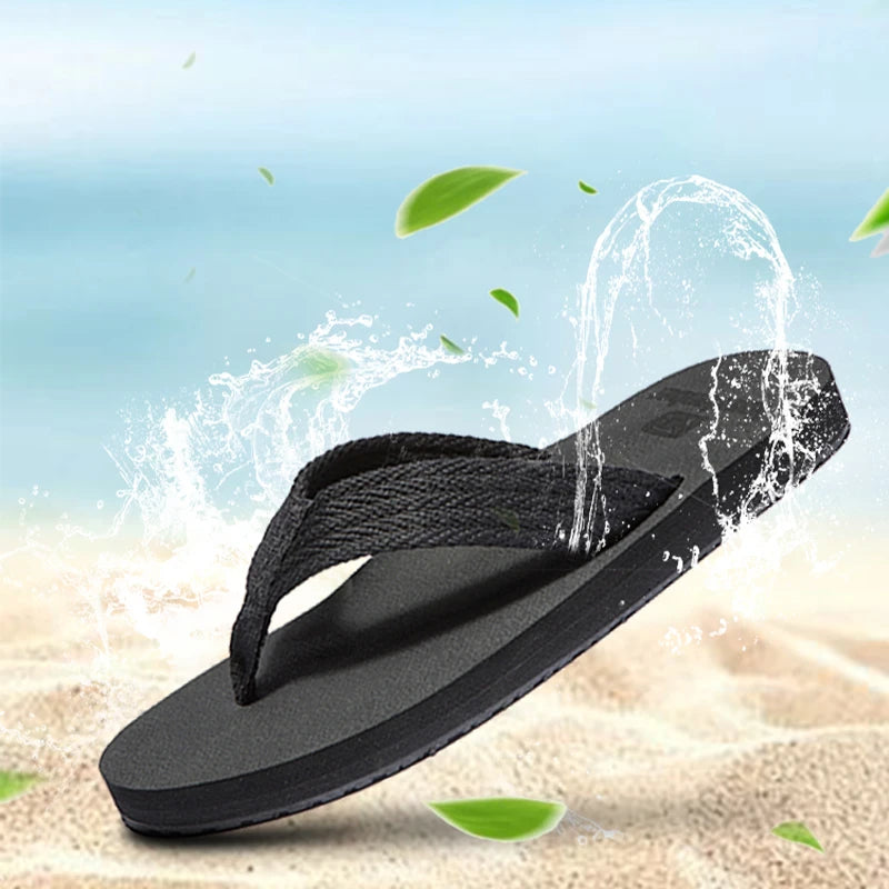 Large Size 49 50 Men Flip Flops Flat Comfortable Men'S Flip Flops Casual Shoes Summer Beach Sapatos Hembre Sapatenis Masculino