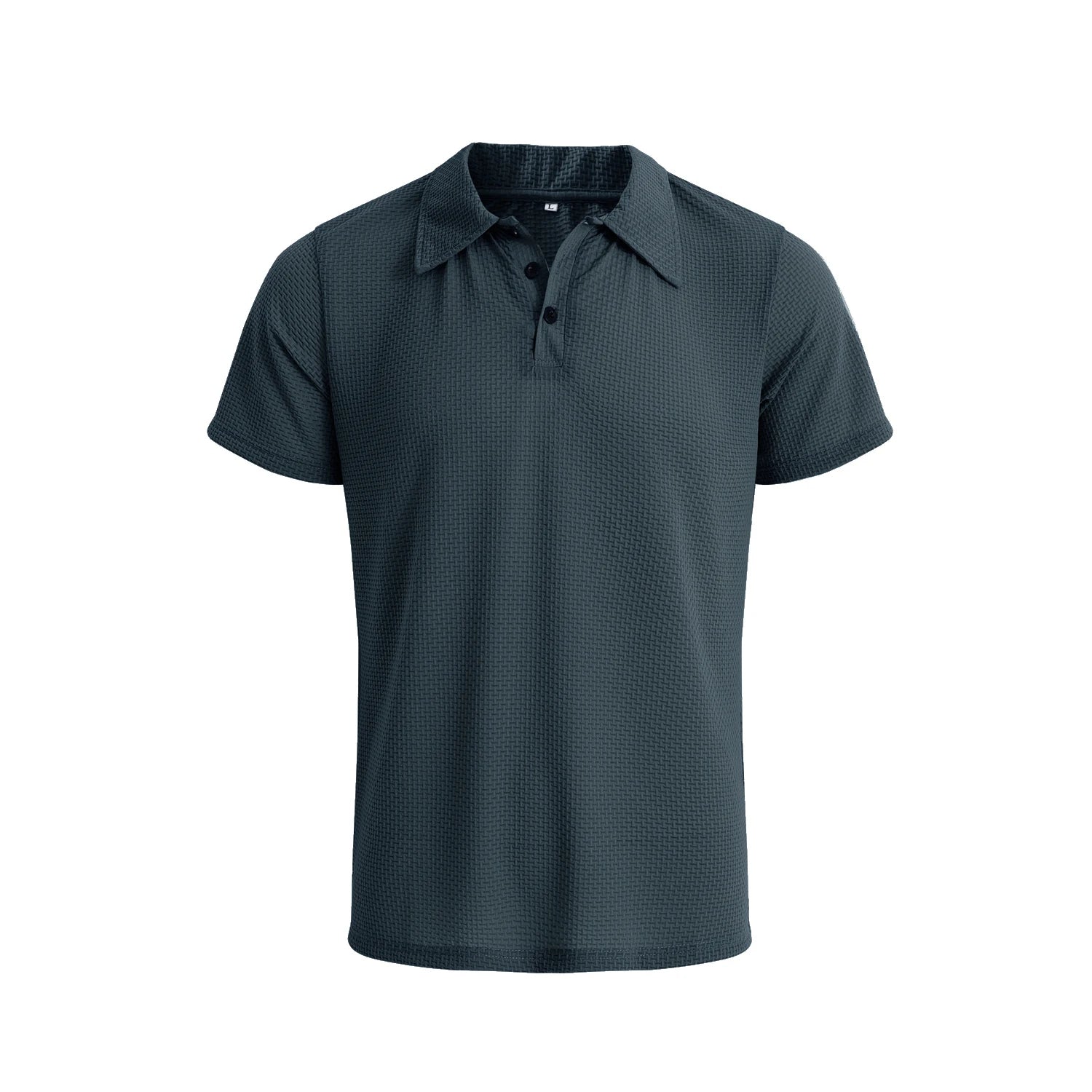 Elevate Your Summer Wardrobe with Our Stylish Men's Short Sleeve Polo Shirt - Cool, Breathable, and Perfect for Business Casual!